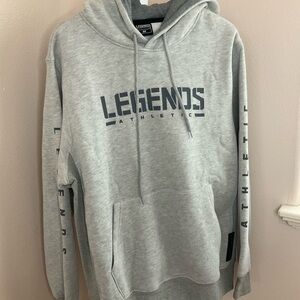 Gray Men's Hoodie